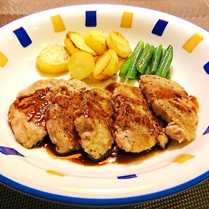 豚ヒレのソテー バルサミコソース